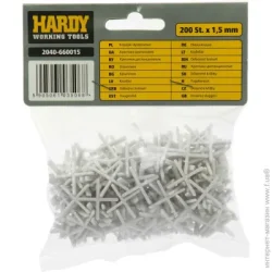 Hardy Крестики для плитки 1,5 мм 50 шт./уп (2040-660015)