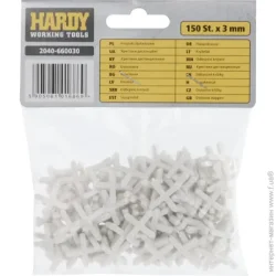 Hardy Крестики для плитки 3 мм 100 шт./уп (2040-660030)