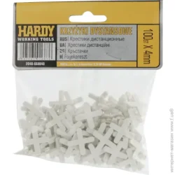 Hardy Крестики для плитки 4 мм 100 шт./уп (2040-660040)
