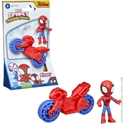 Фігурка з аксесуарами Hasbro Набір Байк та Спайді серії Спайді та його дивовижні друзі F3714
