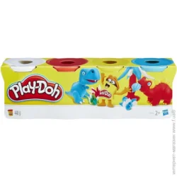 Hasbro Набор для лепки Play-Doh 4 баночки в ассортименте B5517 масса для лепки