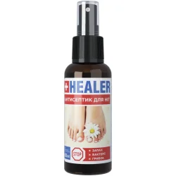 Healer Антисептичний спрей для ніг з бігуанітом 60 мл