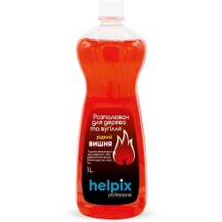 Средство для розжига Helpix Жидкость для розжига вишня 1 л