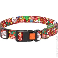 Hidog Ошейник "Christmas" красный 1061048