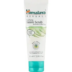 Himalaya Скраб Для Вмивання Очищуючий Herbals З Німом І Абрикосом, 75мл (6291107221984)