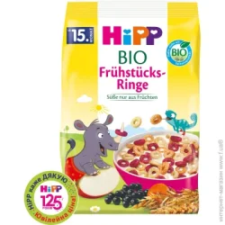 Hipp Органический готовый завтрак с ягодно-фруктовым миксом 135г