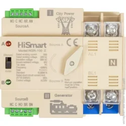 Hismart Переключатель нагрузки W2R-2P 220V 100A HS082482
