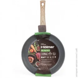 Сковорода традиционная Holmer Star Chef 24см (FP-22324-SWMB)