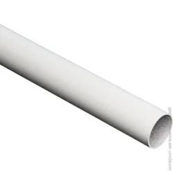 Homax Труба мебельная 25x0,8x3000 мм TUBE-25-3000 WHT белый матовый