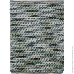 Homeline Коврик для ванной Home Line Alan 55х65 см бирюзово-серый