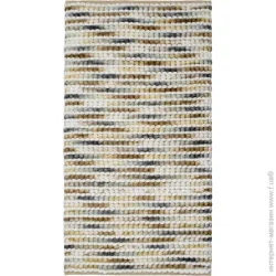 Homeline Коврик для ванной Home Line Strokes 60х120 см кремовый