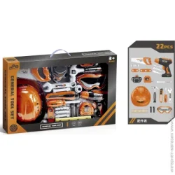 Набор строителя Hong Chuan Sheng Toys Игровой набор шуруповерт с инструментами 778-33