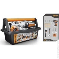 Набор строителя Hong Chuan Sheng Toys Игровой набор ящик с шуруповертом 778-85