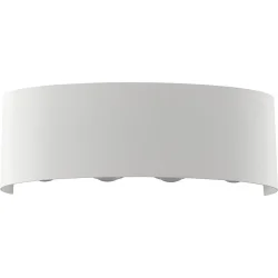 Hopfen Світильник настінний Lens-8 WH 8x8 Вт білий