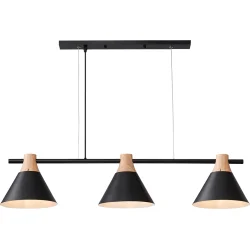Светильник Hopfen Подвес LOFT CN 3x40 Вт Е27 черный