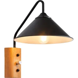 Hopfen Бра LOFT GRC 1x40 Вт Е27 черный