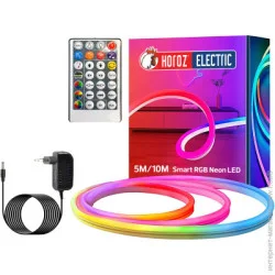 LED стрічка Horoz Electric Стрічка світлодіодна DIGITAL-5 10 Вт IP65 220 В кольоровий (RGB) 081-030-0001-010