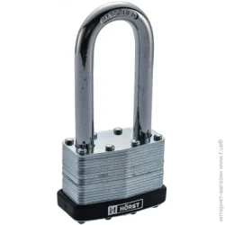 Horst Замок навесной HR-LSL-50E открытый (амбарный)