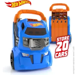Трек Hot Wheels Контейнер с 4 параллельными дорожками HWCC14