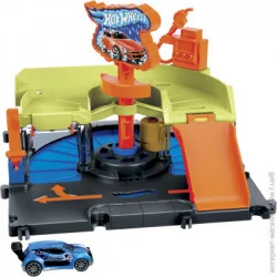 Трек Hot Wheels Игровой набор "Скоростная автомойка" HDR27