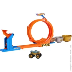 Трек Hot Wheels Игровой набор петли и трюки серии соревнований за кубок Monster Trucks JBX64