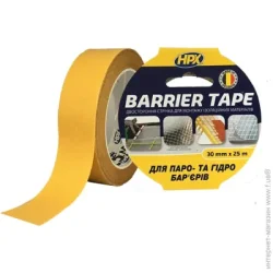 HPX Двостороння монтажна клеюча стрічка Barrier Tape 30 мм x 25 м