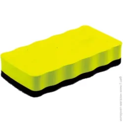 H-Tone Губка для магнітних дощок з магнітом 10.5х5.5х2 см жовта (JJ41154)