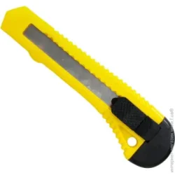 H-Tone Нож канцелярский 18 мм желтый JJ40605A