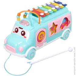 Huanger Игрушка музыкальная-сортер Автобус 25х15 см HW19002578
