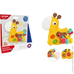 Обучающая игрушка Huanger Игрушка развивающая сенсорная Жираф HE0196