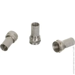 Hurryup Коннектор на RG-6 кабель накрутной (3 шт.)
