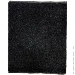 Полотенце душевое (банное) Ideal Textile 100x150 см угольно-черный