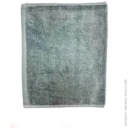 Полотенце душевое (банное) Ideal Textile 100x150 см глубокий серый