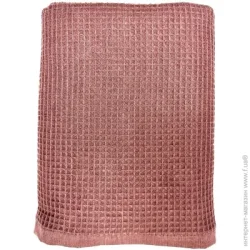 Рушник для сауни Ideal Textile Рушник вафельний 100x150 см шоколад