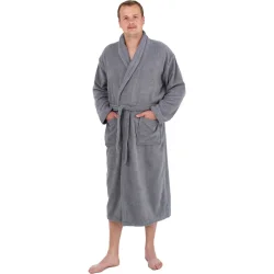Ideal Textile Халат махровий чоловічий Ideal нар. L сірий