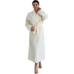 Ideal Textile Халат вафельний Ideal нар. M ваніль