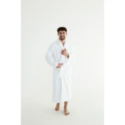 Халат Ideal Textile Кимоно Ideal р. XXXL белый