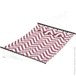 Indigo Гамак стеганый Абстракция 140x200 см бордовый