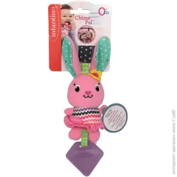Игрушки-подвески Infantino Игрушка-подвеска Зайчик с прорезывателем 005059I