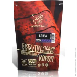 Interkrill Прикормка Premium Series карп/ слива 1000 г