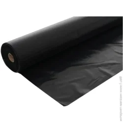 Interrais Пленка полиэтиленовая строительная 1,5x50 м черный 200 мкм рукав