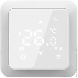In-Therm Терморегулятор для теплого пола WI-FI PWT 517 СЕНСОРНЫЙ ПРОГРАММИРУЕМЫЙ БЕЛОГО ЦВЕТА