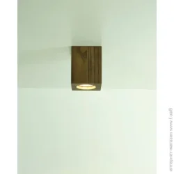 Iterna Светильник точечный Ceiling LW006 куб 35 Вт GU5.3 дерево темное
