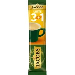 Кофе Jacobs Кофейный напиток 3 в 1 Латте 14,8 г