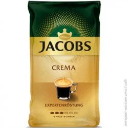 Jacobs Кофе в зернах Crema 500 г