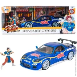 Jada Автомобіль 1:24 Вуличний боєць Mazda RX-7 із фігуркою Чан-лі 253255062