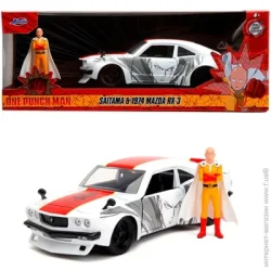 Jada Автомодель 1:24 Ванпанчмен Мазда RX-3 (1974) із фігуркою Сайтама 253255058