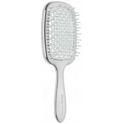 Расческа Janeke Щетка для волос Superbrush CRSP230 BIA серебряный с белым