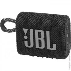 Колонки Портативна колонка JBL Go 3 Black (JBLGO3BLK)