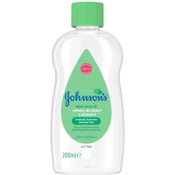 Олія Johnson's Baby Дитяче масло з алое (8002110311511) 200 мл